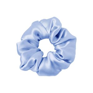 Zijden scrunchie - hemelsblauw