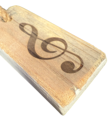 Keyhanger Old Dutch Flat Clef