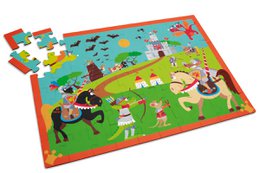 Puzzle - Bataille de chevalier
