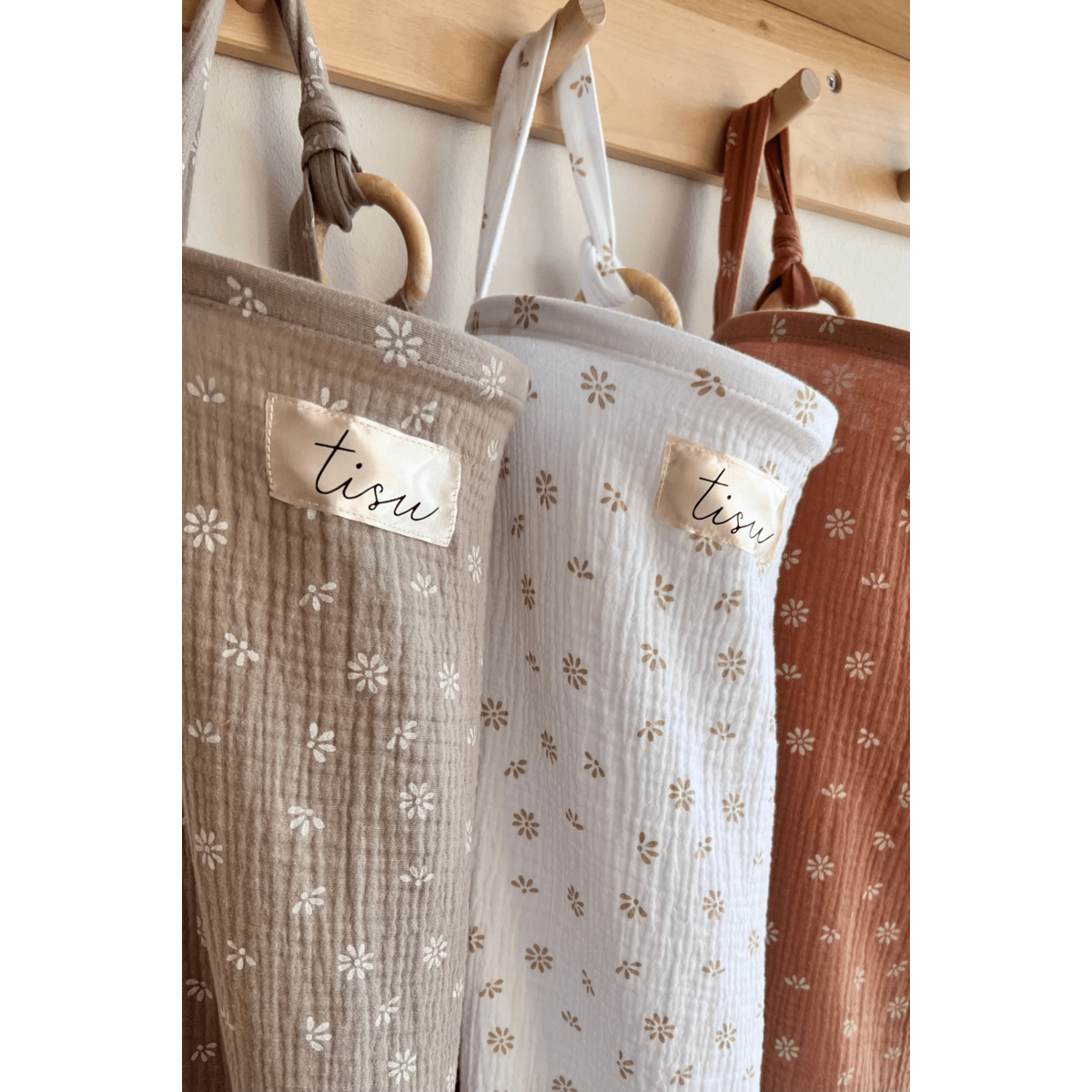 TISU ammebetræk, Beige Daisy