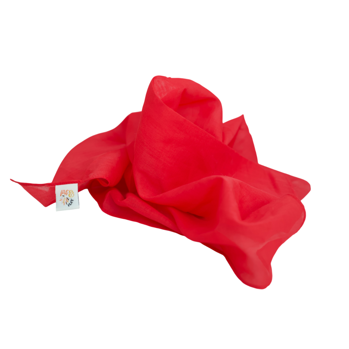Katoenen speeldoek, play cotton rainbow 75cm set