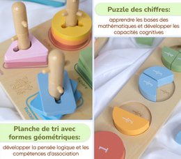 BusyKids Montessori sæt til børn i alderen 24 til 36 måneder