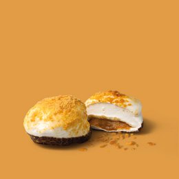 KARAMELFYLDTE MALVE + CRUNCHY TOFFEE BOKS - 5 STK