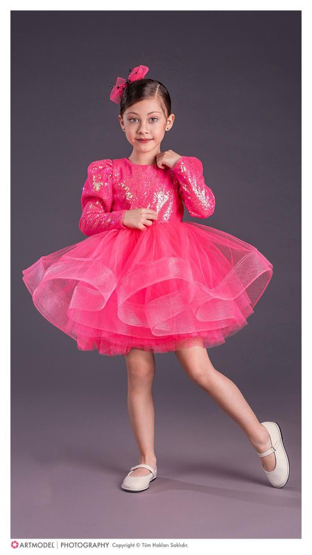 Kinderjurk 6-10y.