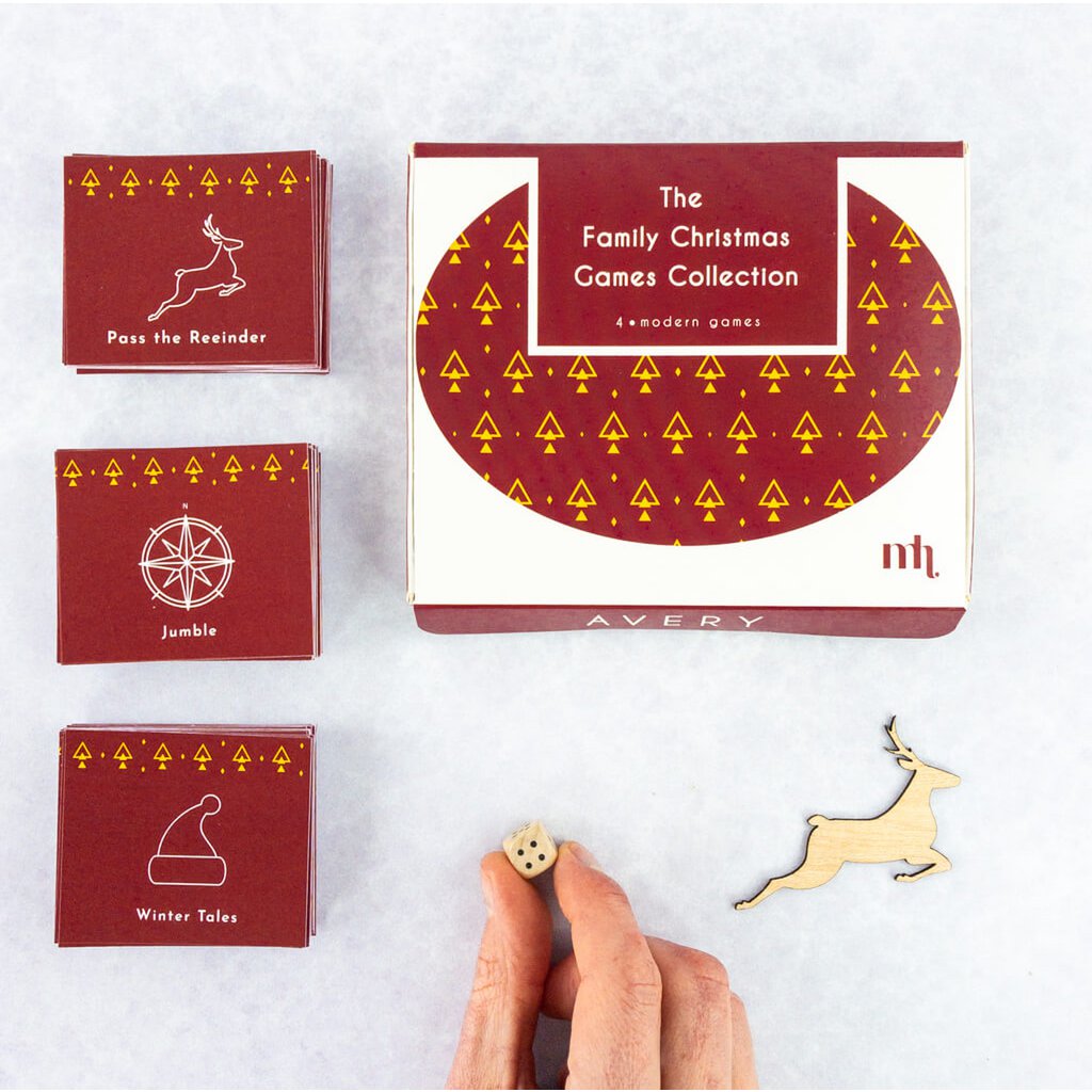 Avery 4-in-1 Familie Kerstspellen