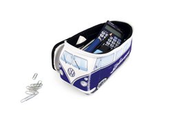 Volkswagen VW T1 Bus 3D Borsa Universale in Neoprene - Piccola - Logo/Blu