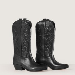 Bottes texanes noires Shelby