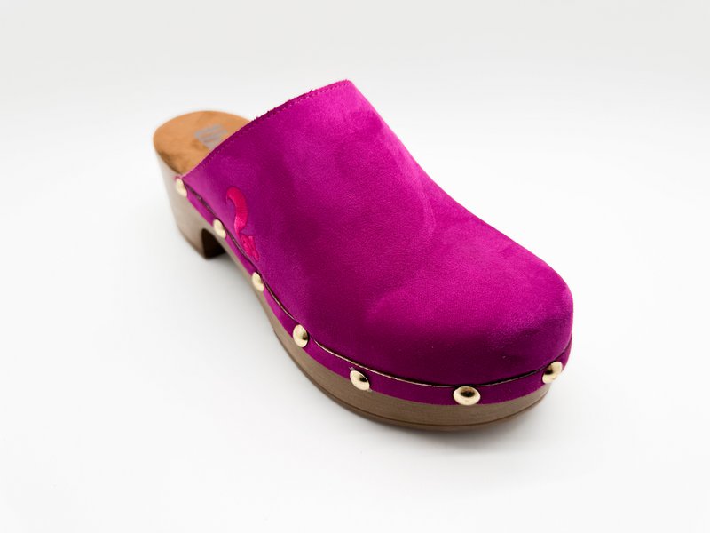 thies 1856 ® Rec Comfy Clog vegan orchid pink