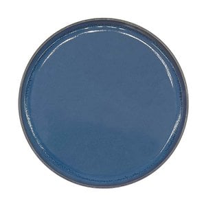 Stoneware Teller groß, 27,5cm, blau