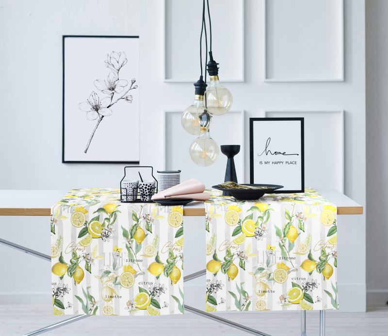 7303 tapete gris / blanco / amarillo / verde - 48X140