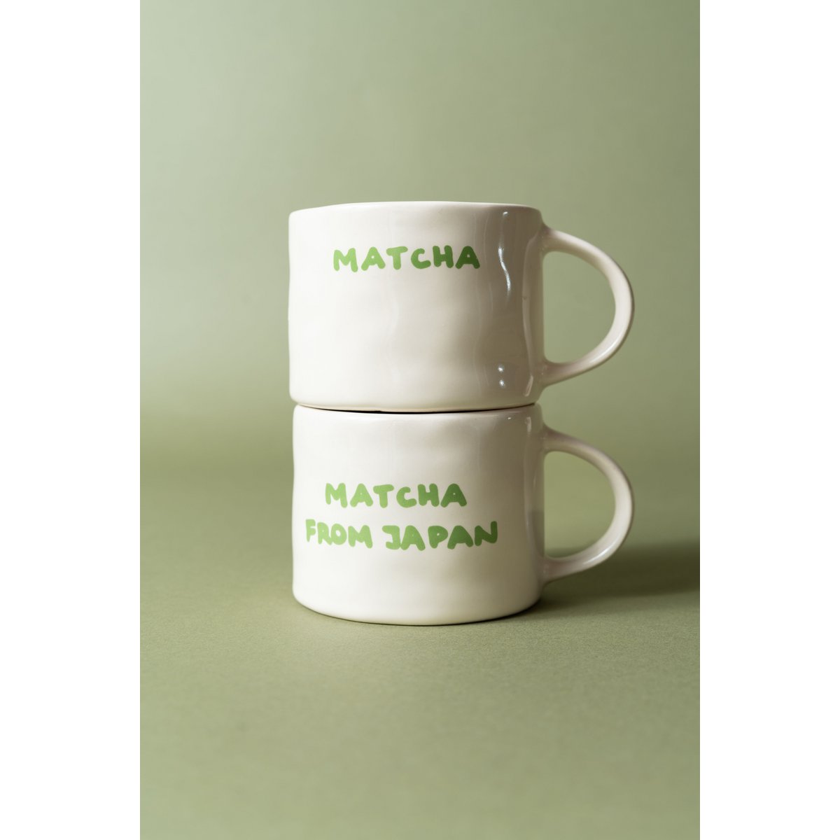 Handgemaakte Sisi -mok, matcha