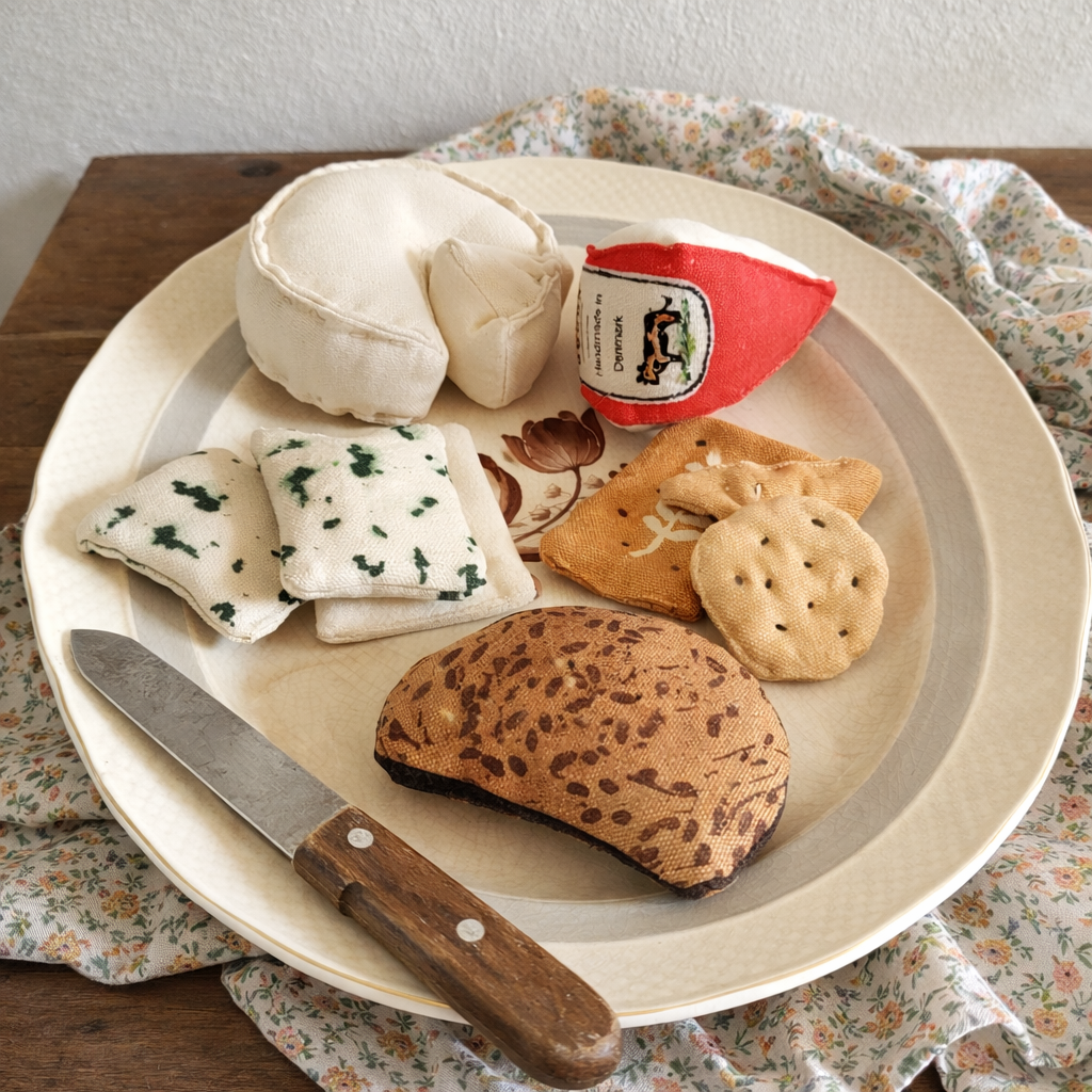 Kaas- en crackerspeelset - 1 set