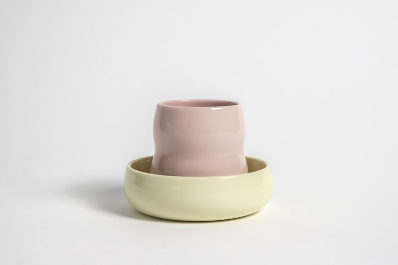 Children's tableware set (cup and bowl)