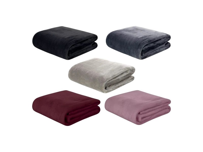 Couchdecke XL » Kuscheldecke 150 x 200 cm » hochwertige Flanelldecke » Microfaser Wohndecke » Tagesdecke Flanell