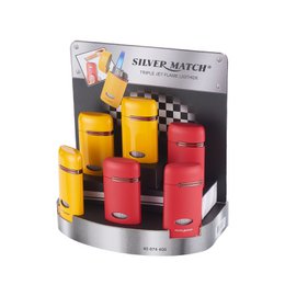 Briquet jet flame F1 Team Silver Match