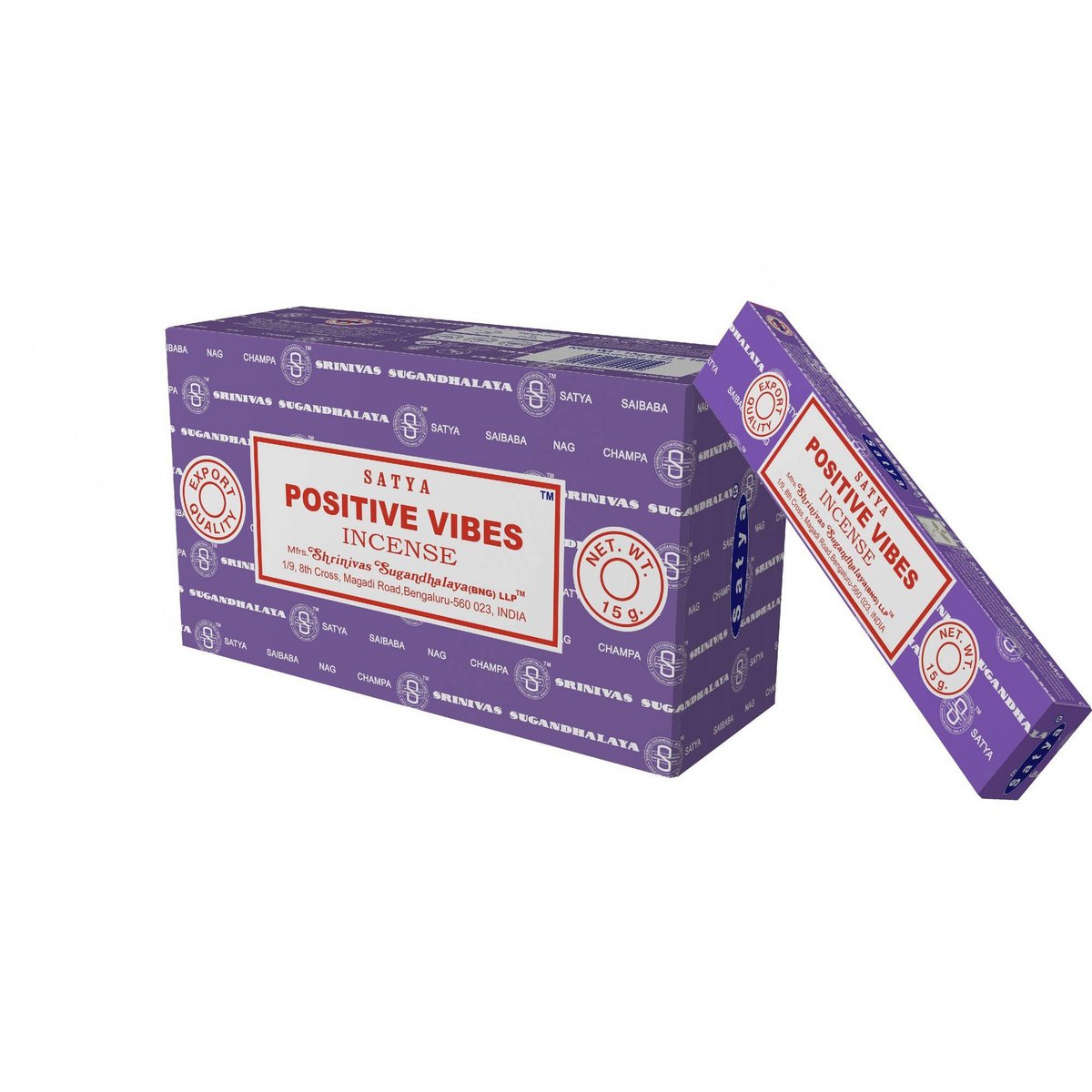 Bastoncini di incenso Satya Positive Vibes