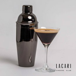 Ensemble de cocktails LACARI Premium | Ensemble de barman 3 pièces | acier inoxydable | Noir