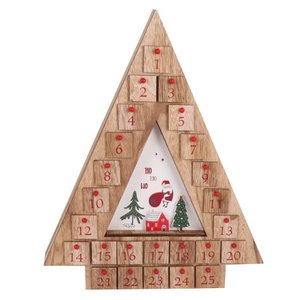 CHRISTMAS - TREE SHAPE ADVENT CALENDAR HH2915293