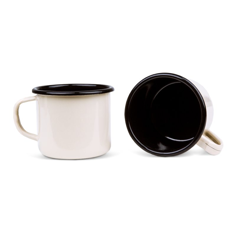 0,35l emalje kaffekrus | Almindelig B.