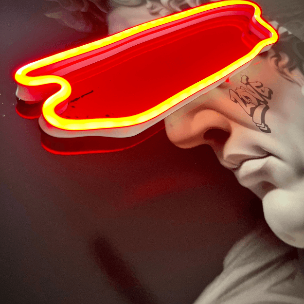 Cesare Tattoo Money | Arte de pared LED