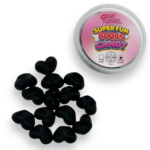 Kinky Vergnügen - KPC 005 - Super Fun Boobs Candy - Süßholz - 150 Gramm