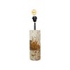 Lamp base round cow brown 45cm*