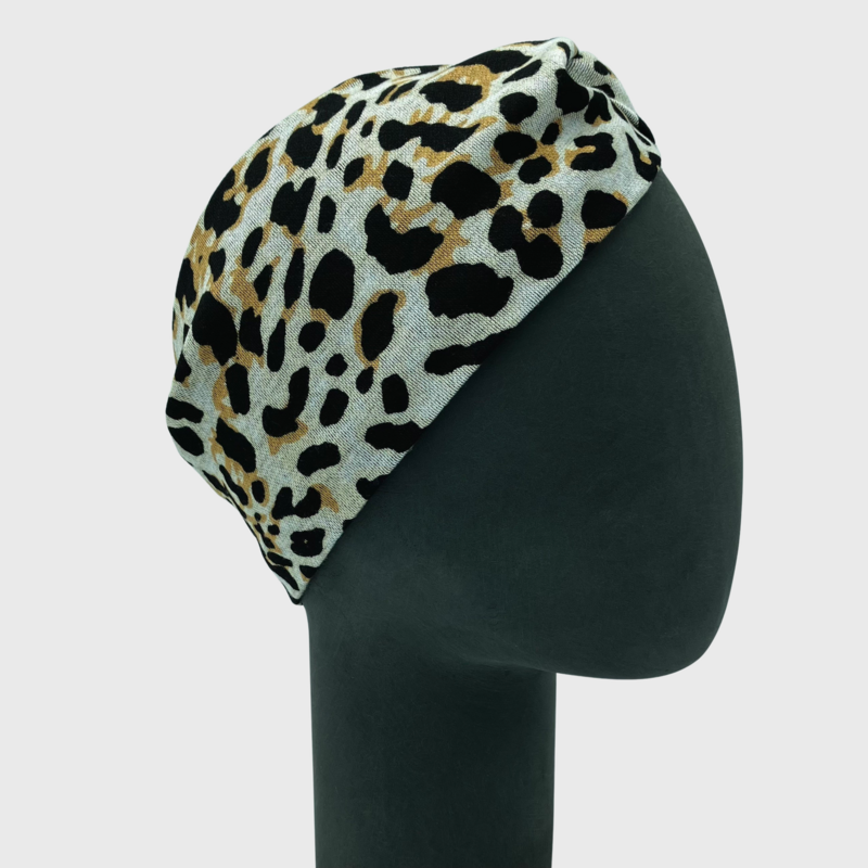 Leo pandebånd Hårband Animal Print Ponte Jersey