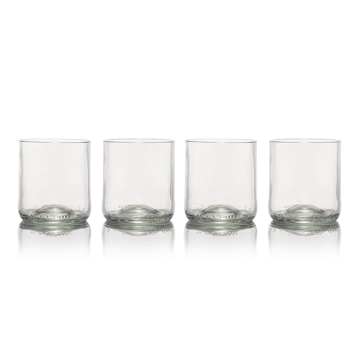 Kurze Trinkgläser im 4er-Pack