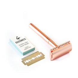 Safety Razor Rose Gold | zero waste | Plastic-free shaving
