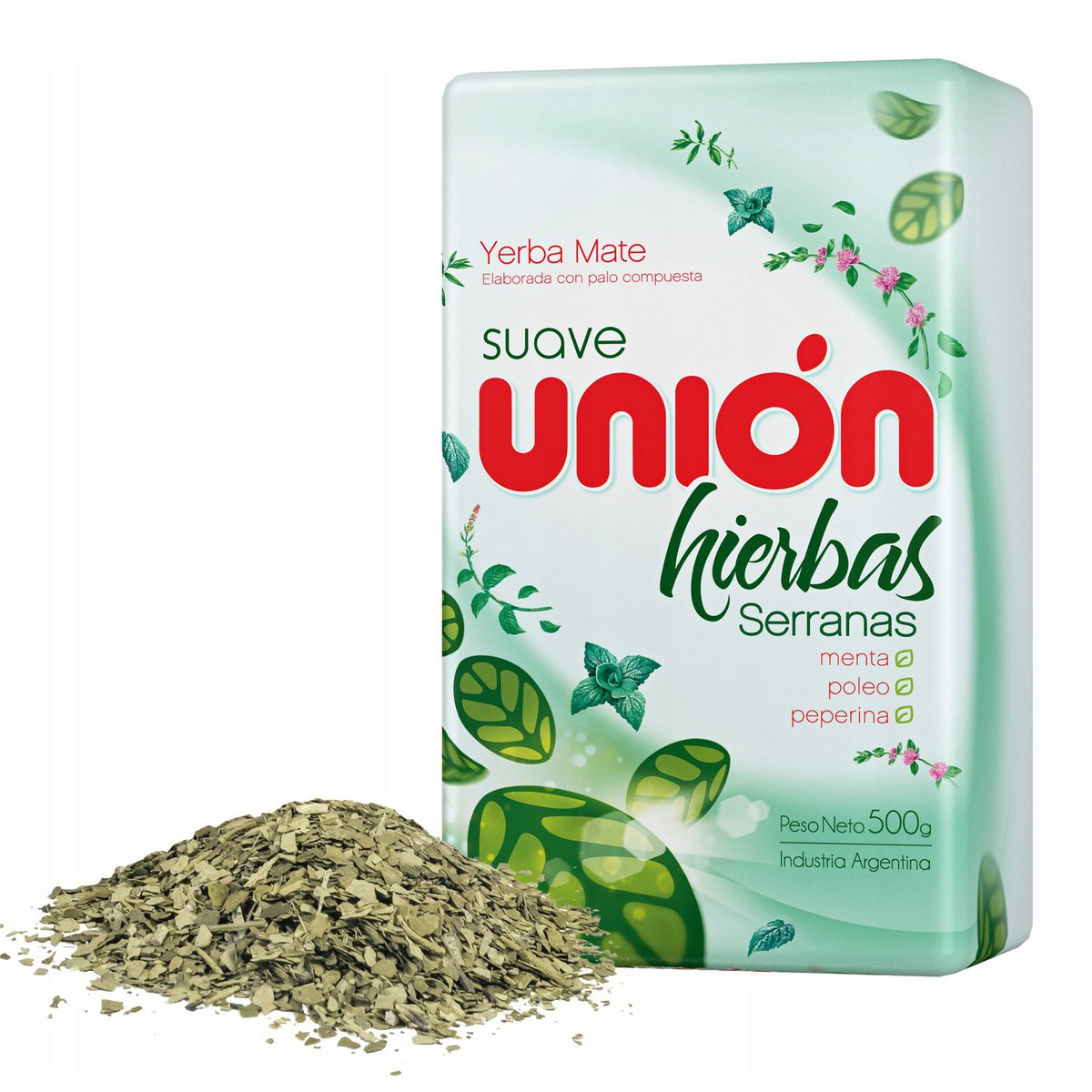 Yerba mate Unión hierbas serranas 500g