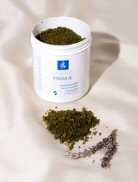 FOOT BATH WITH GUERANDE SALT WITH SEA ALGAE AND ESSENTIAL OILS OF PETIT GRAIN, LAVENDER AND TEA TREE 200G