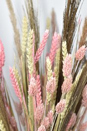 Dried flower bouquet - Soft pink - 70 cm - Natural Flower Copy
