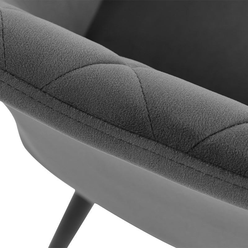 Fotel Frazer Diamond [zestaw 2 szt.] [aksamit] [podstawa obrotowa 360 stopni]