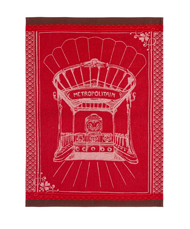 Tea Towel Métropolitain
