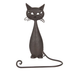 Towel holder 19x9x28 cm Brown iron towel rod