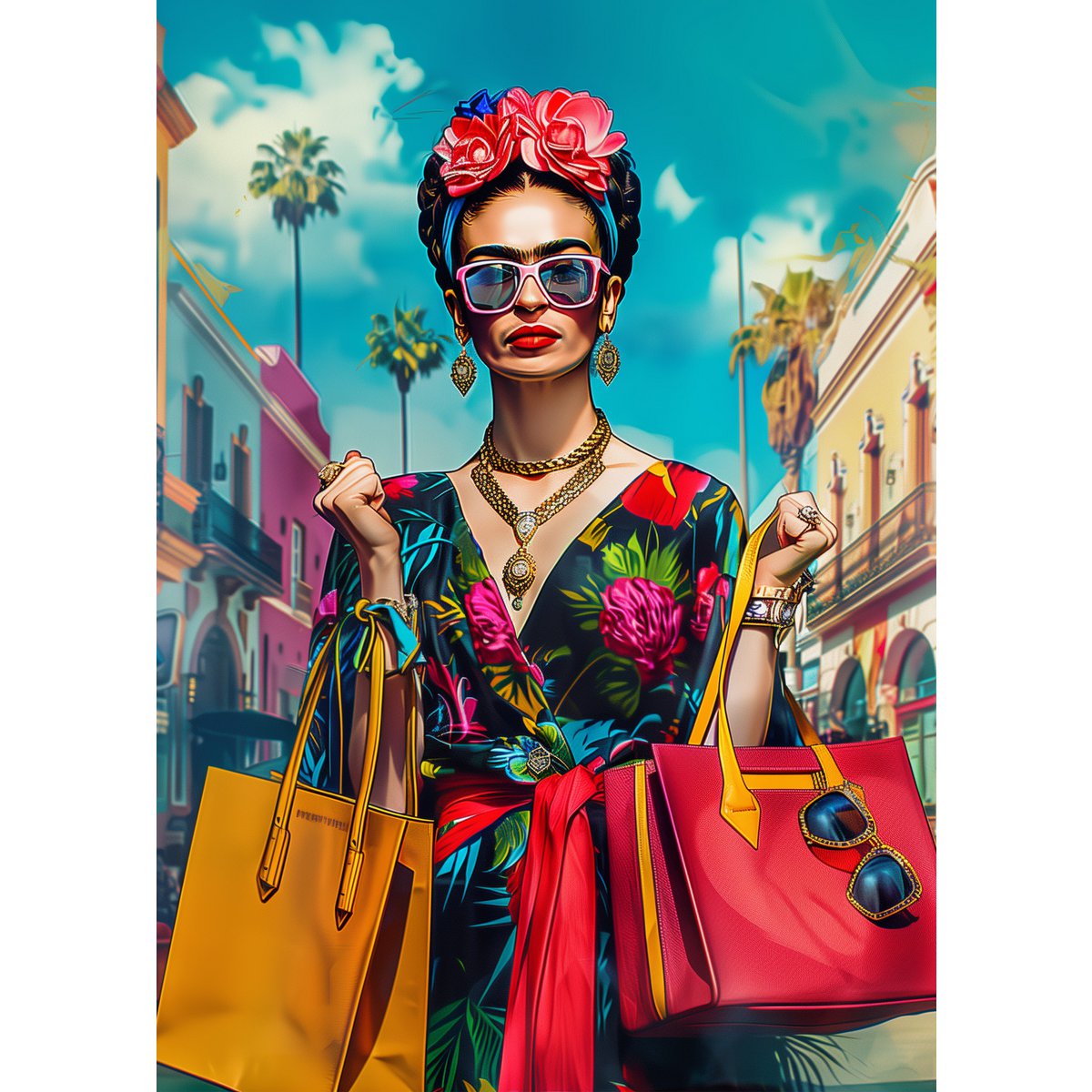 Frida Kahlo: Shopping | Card Fripperies