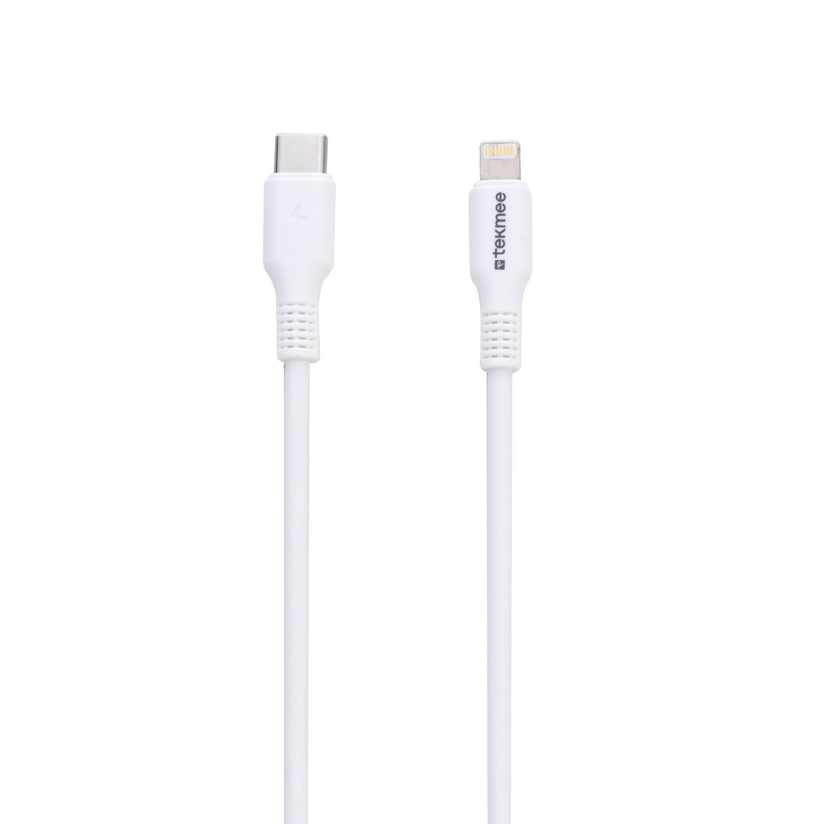 TEKMEE Kabel 1M Schnellladung 20W LIGHTNING/TYP-C TPE
