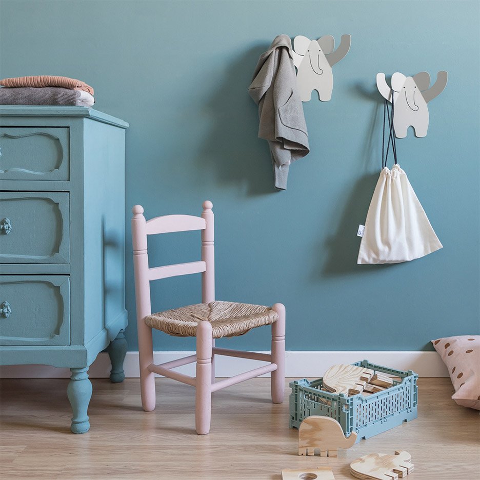 Colgador de pared de elefante