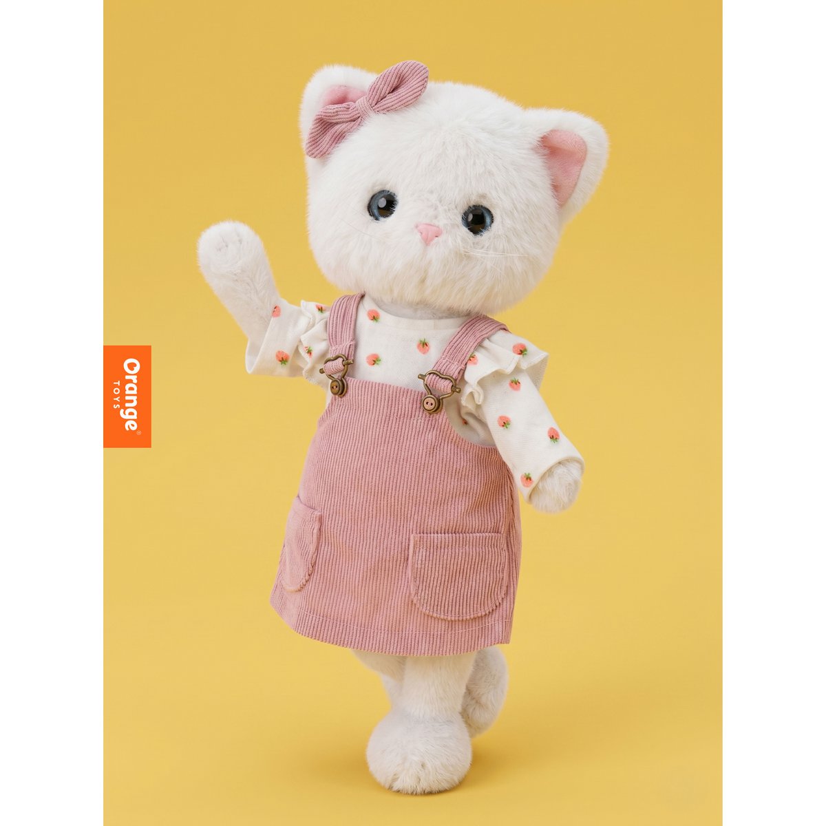 Blødt legetøj, Lucky Kitty, Lucky Sophie: Forårsmelodi 38 cm