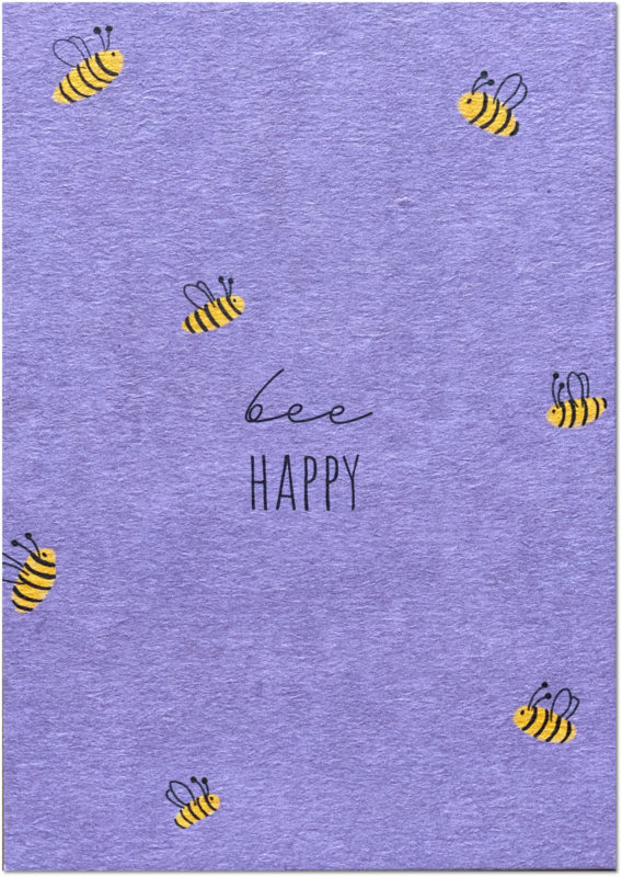 abeja feliz