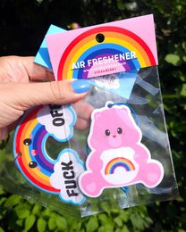 Rainbow Fuck Off Fragrance Pendant – Passion Fruit Fragrance