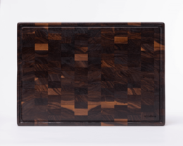 Planche à découper de bout - WOODSTONE - Noyer