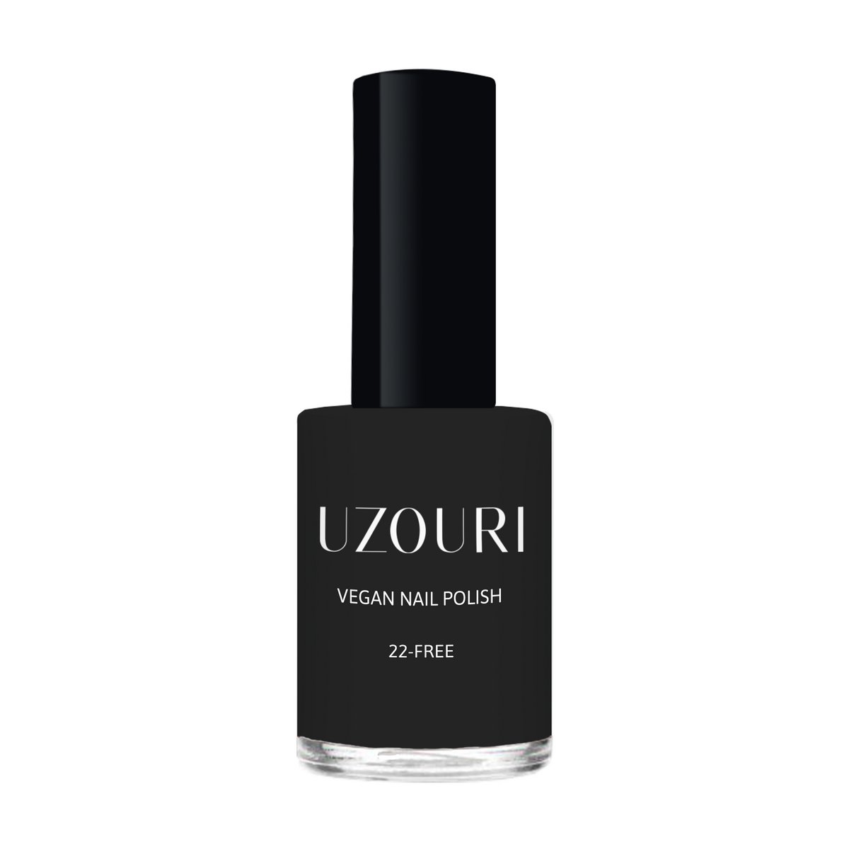 Vegan Nail Polish - 22-FREE - 14 ml - Black Matte