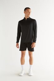 T9010-01 | Unisex troyer met lange mouwen - zwart