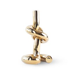 KNOTTED CANDLEHOLDER