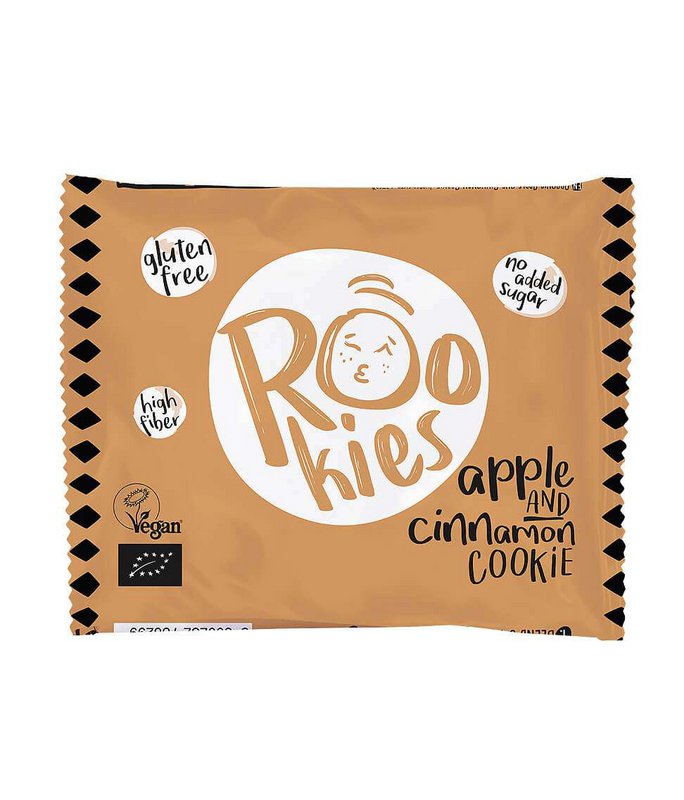Cookie Apple & Cinnamon, organic, Rookies, 40g