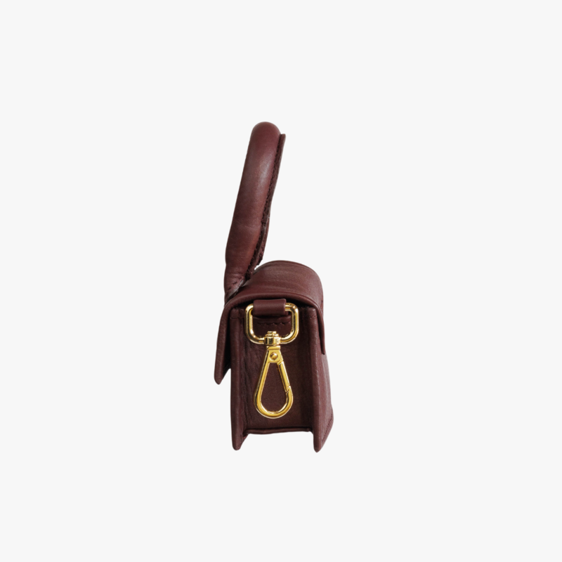 The Dog Musthaves Designer Bag - Beloningstasje voor hondenkoekjes en poepzakdispenser - Bordeaux Rood