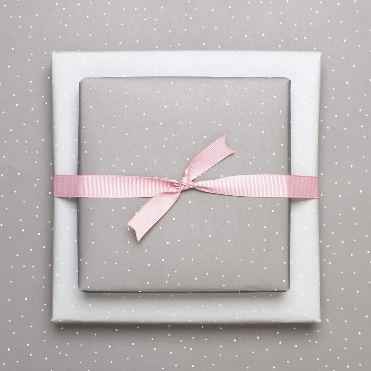 Gift ribbon old pink, light pink ribbon easy to tie, 16mm x 5m pink grosgrain ribbon for wrapping gifts