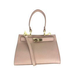 Borsa compatta in pelle italiana da donna B2B 57807