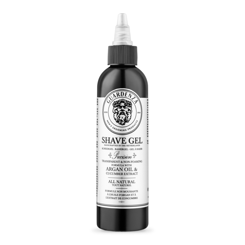 GUARDENZA PRECISION Shaving GEL - TRANSPARENT AND NON-FOAMING